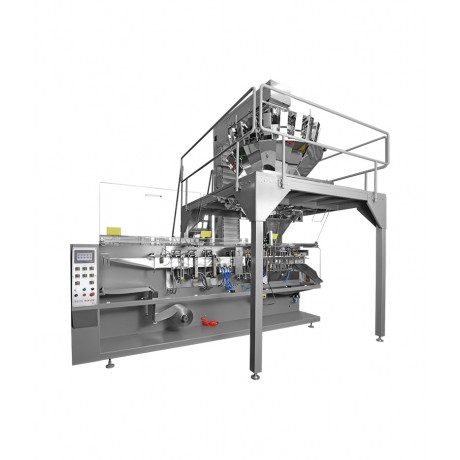Herizonal doypack bag packager